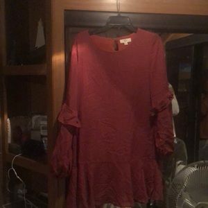 Maroon dress